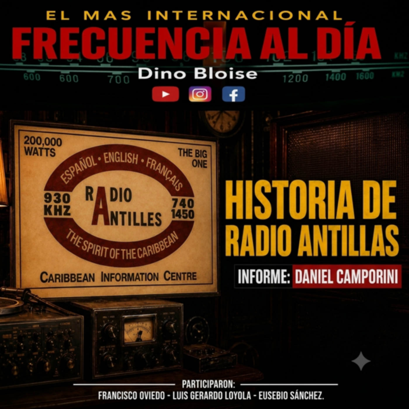 Episode 995: FRECUENCIA AL DÍA – 📻 Monserrat | Historia de Radio Antillas
