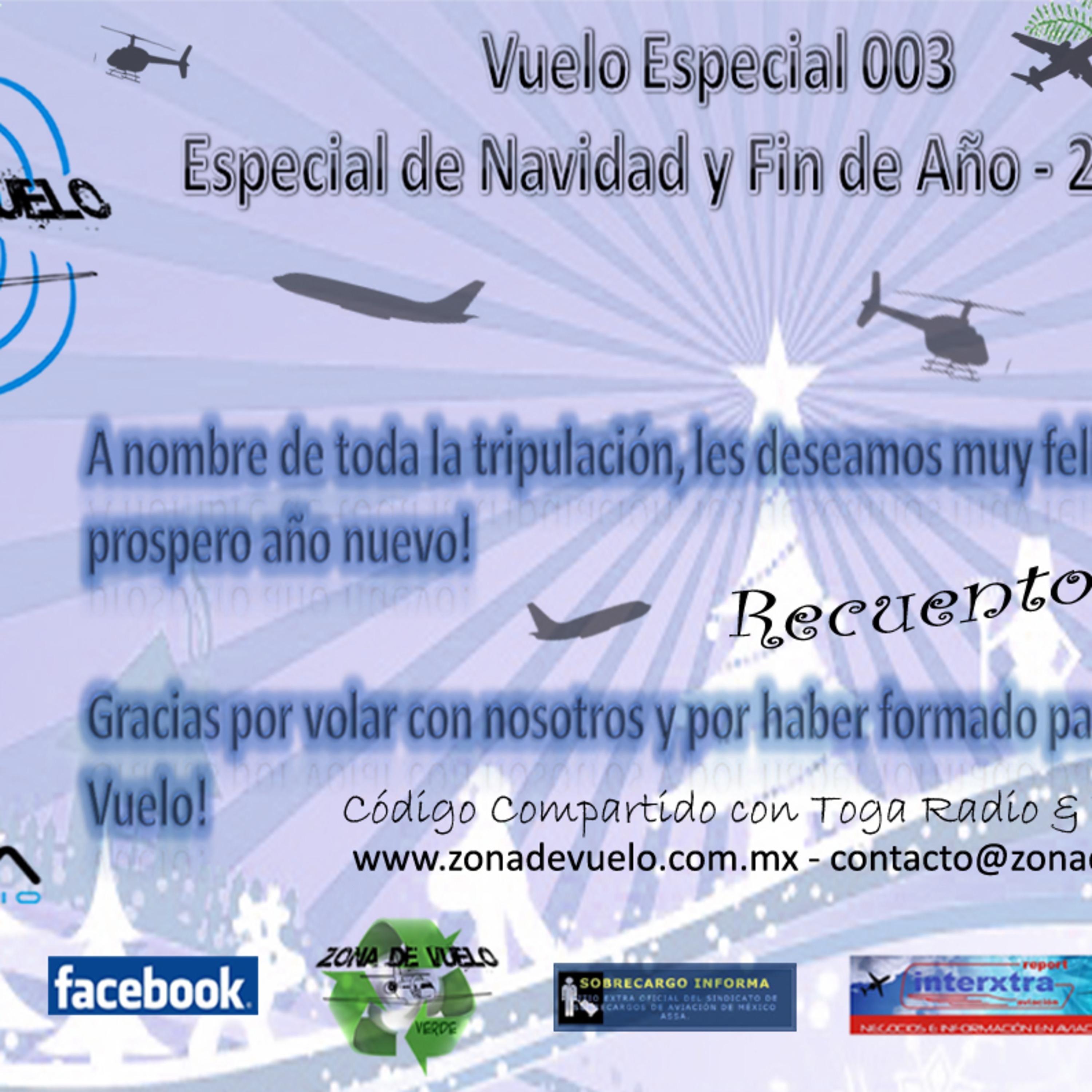 Vuelo Especial 003 - Especial de Navidad y Fin de Año – 241209 (Recuento 2009) episode artwork
