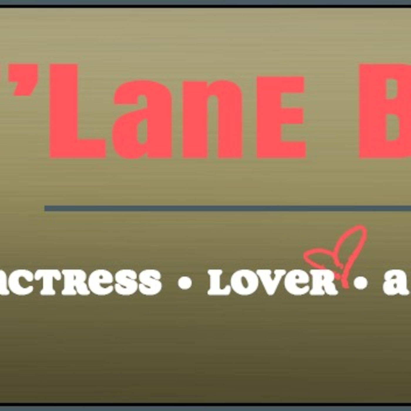 Loos Trails and Tales July 20, 2016 T'Lane Balue blazing a trail in Hollywood but remains rooted in Kansas