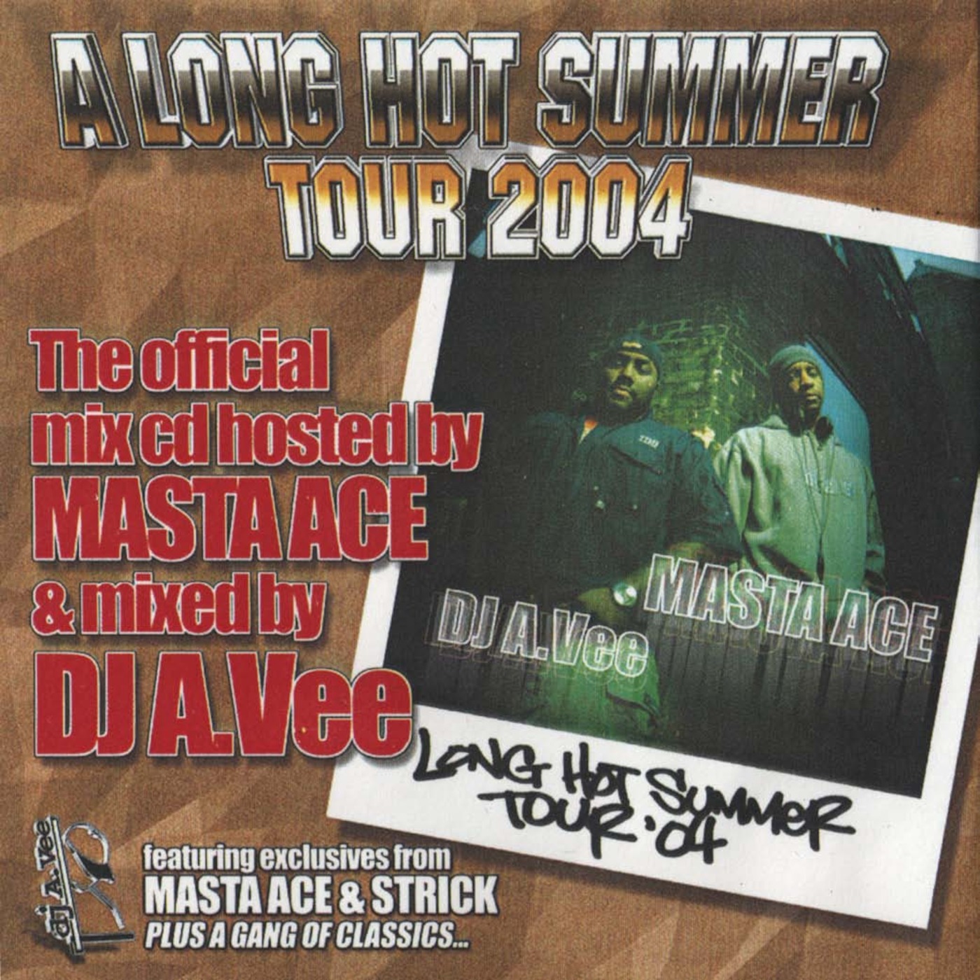 DJ A.Vee's A Long Hot Summer Tour CD (2004) episode artwork