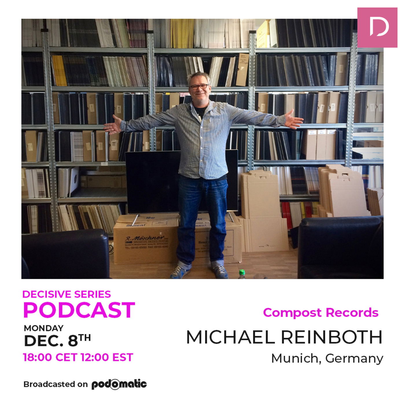Episode 153: Michael Reinboth - How Compost Records Survived 3 Decades