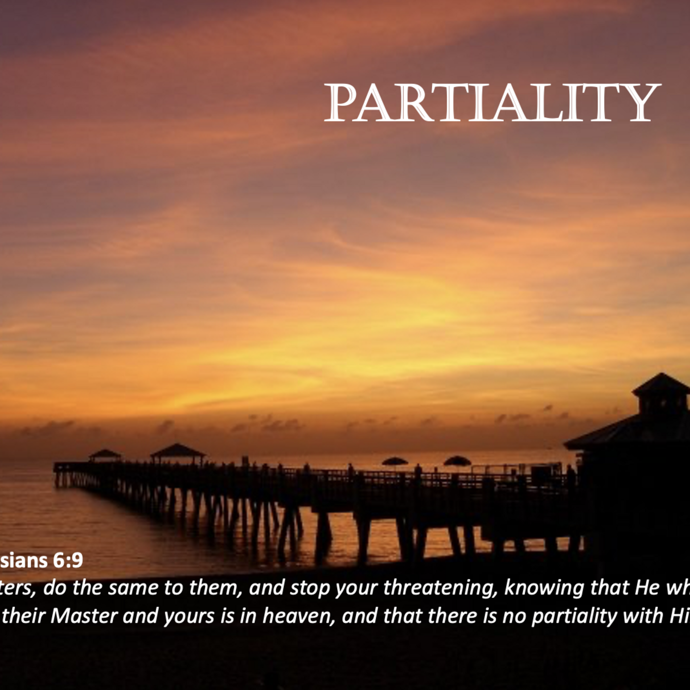 Episode 130: Promise #130 - Partiality