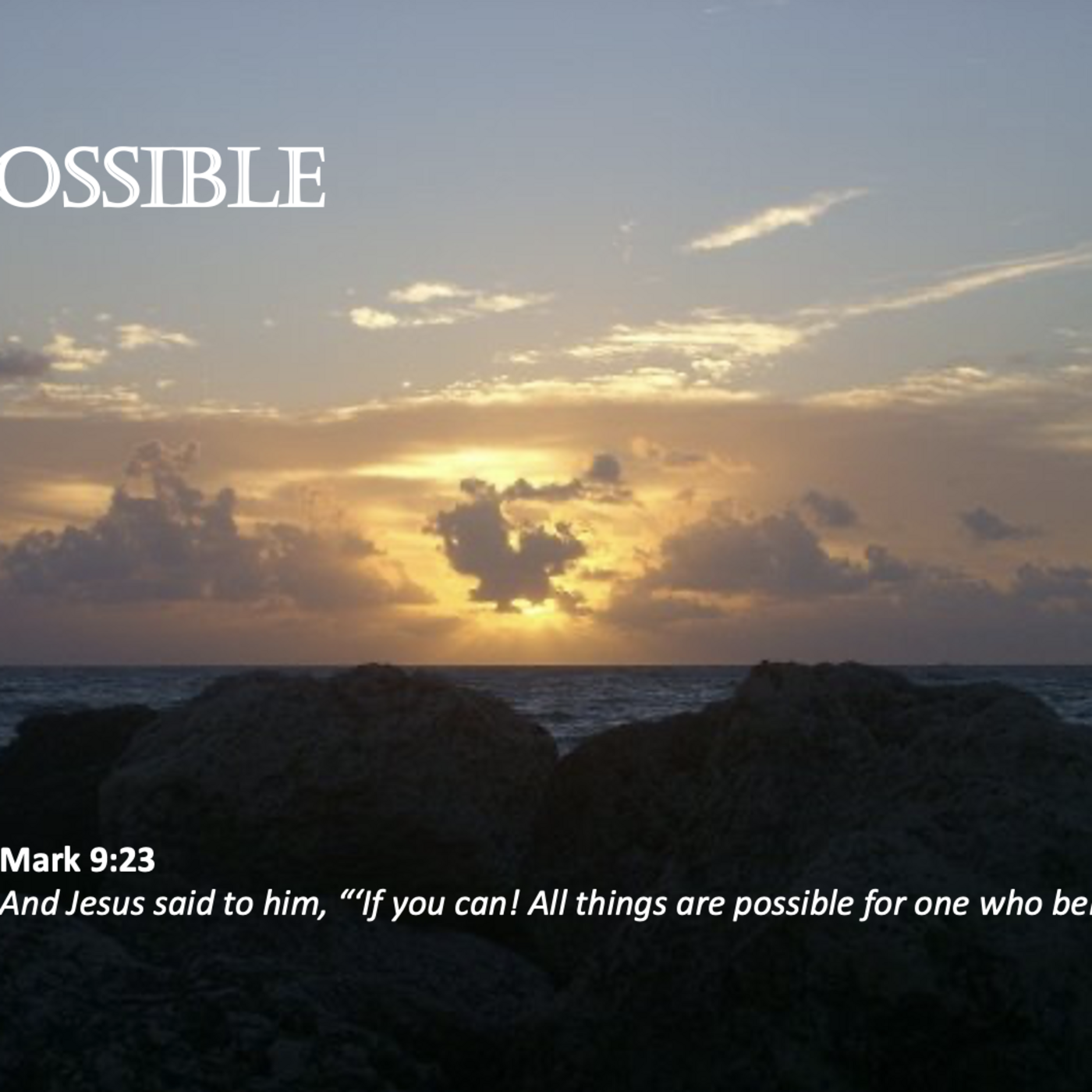 Episode 134: Promise #134 - Possible