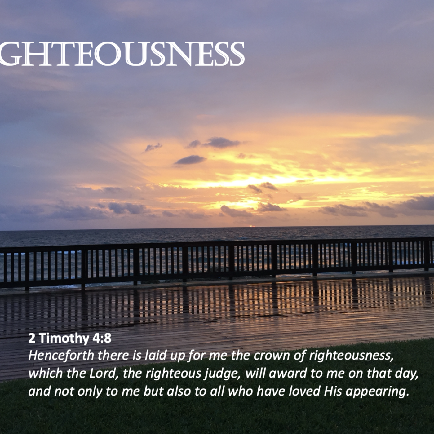 Episode 161: Promise #161 - Righteousness