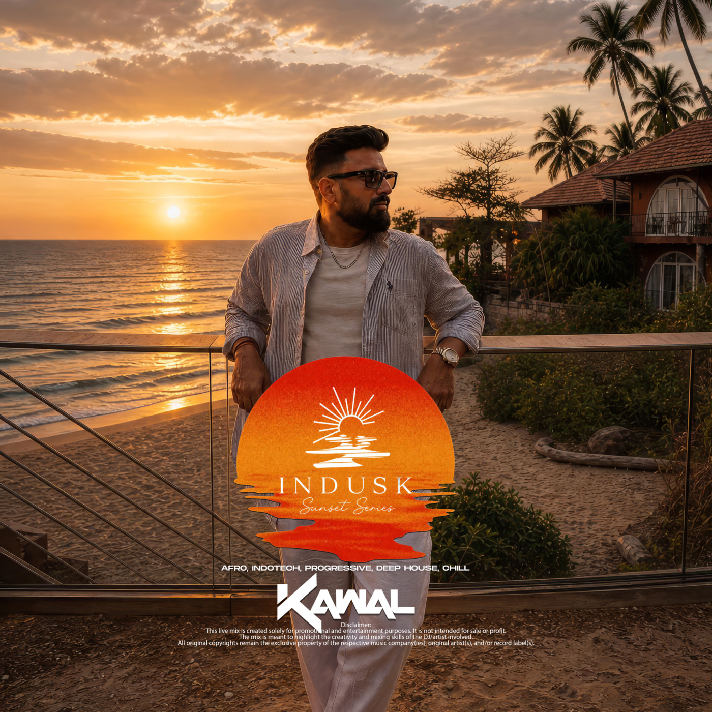 INDUSK SUNSET SERIES By Kawal | The Earth Goa | Afro • IndoTech • Progressive • Deep House • Chill