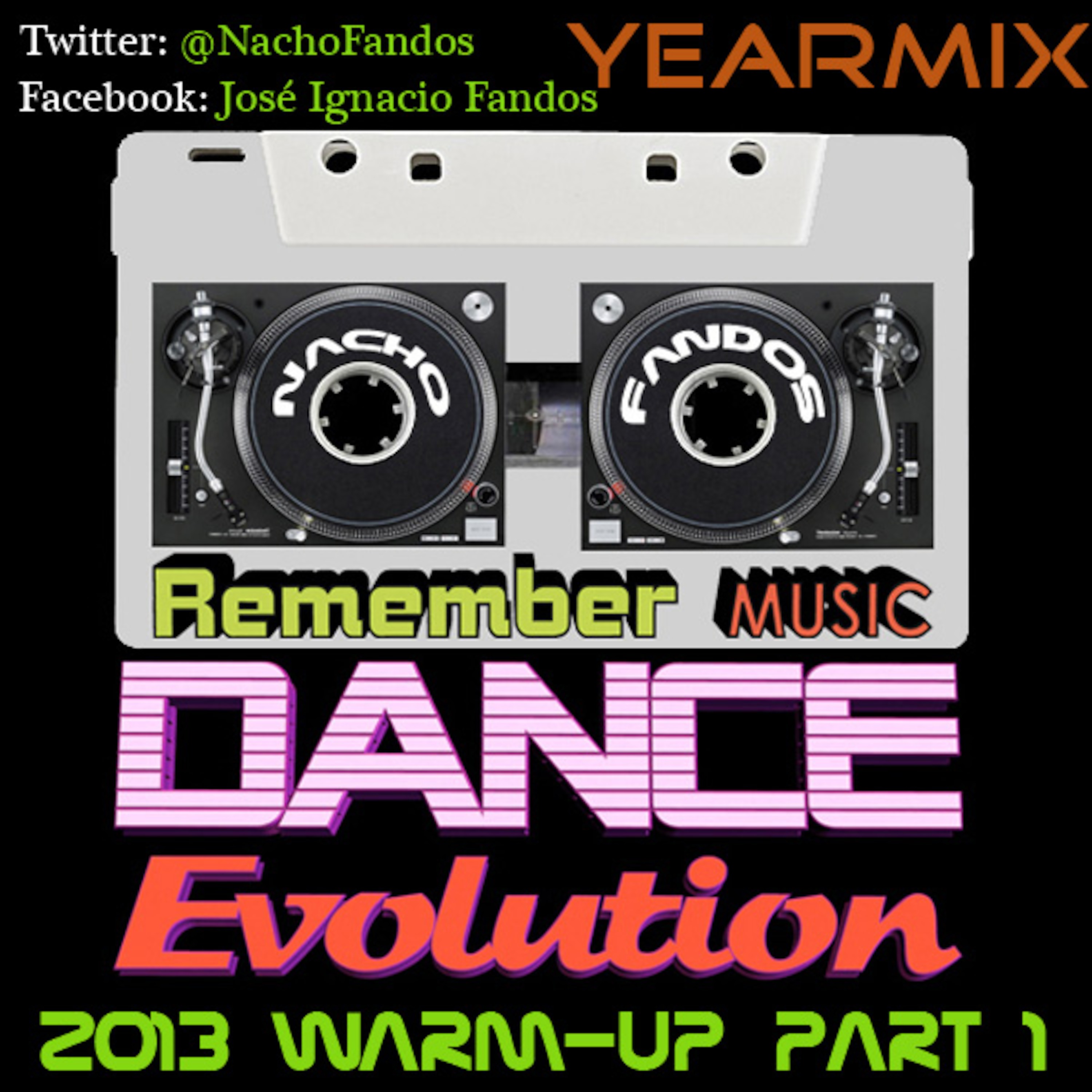 Remember music dance evolution audio podcast 2013 Part1 Yearmix Warm-up (110-124 bpms)