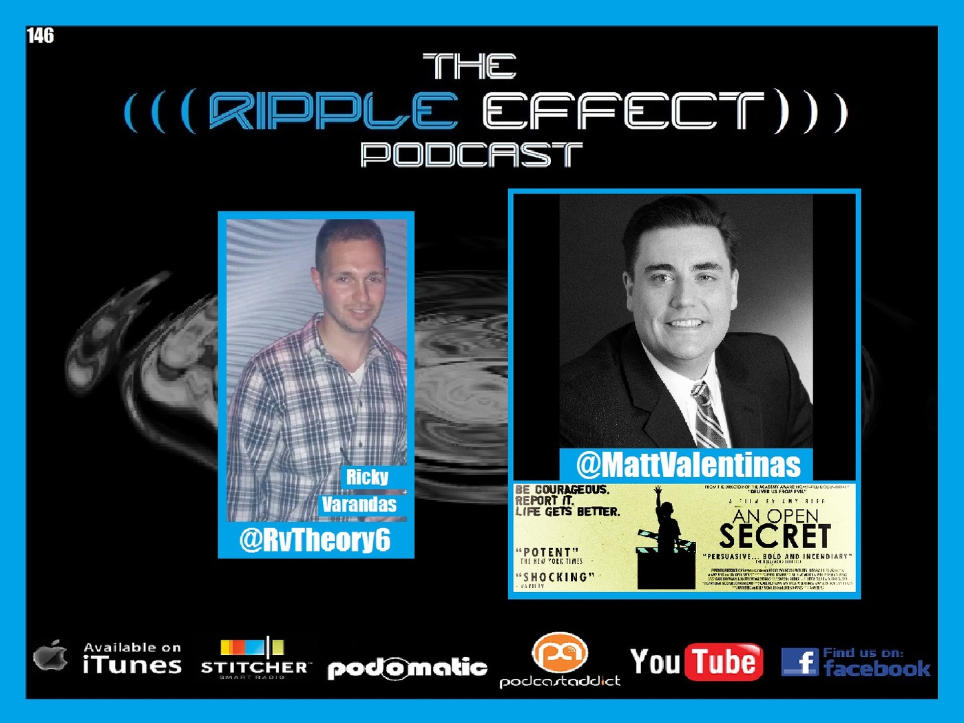 The Ripple Effect Podcast #146 (Matthew Valentinas | Hollywood Pedophilia, An Open Secret)