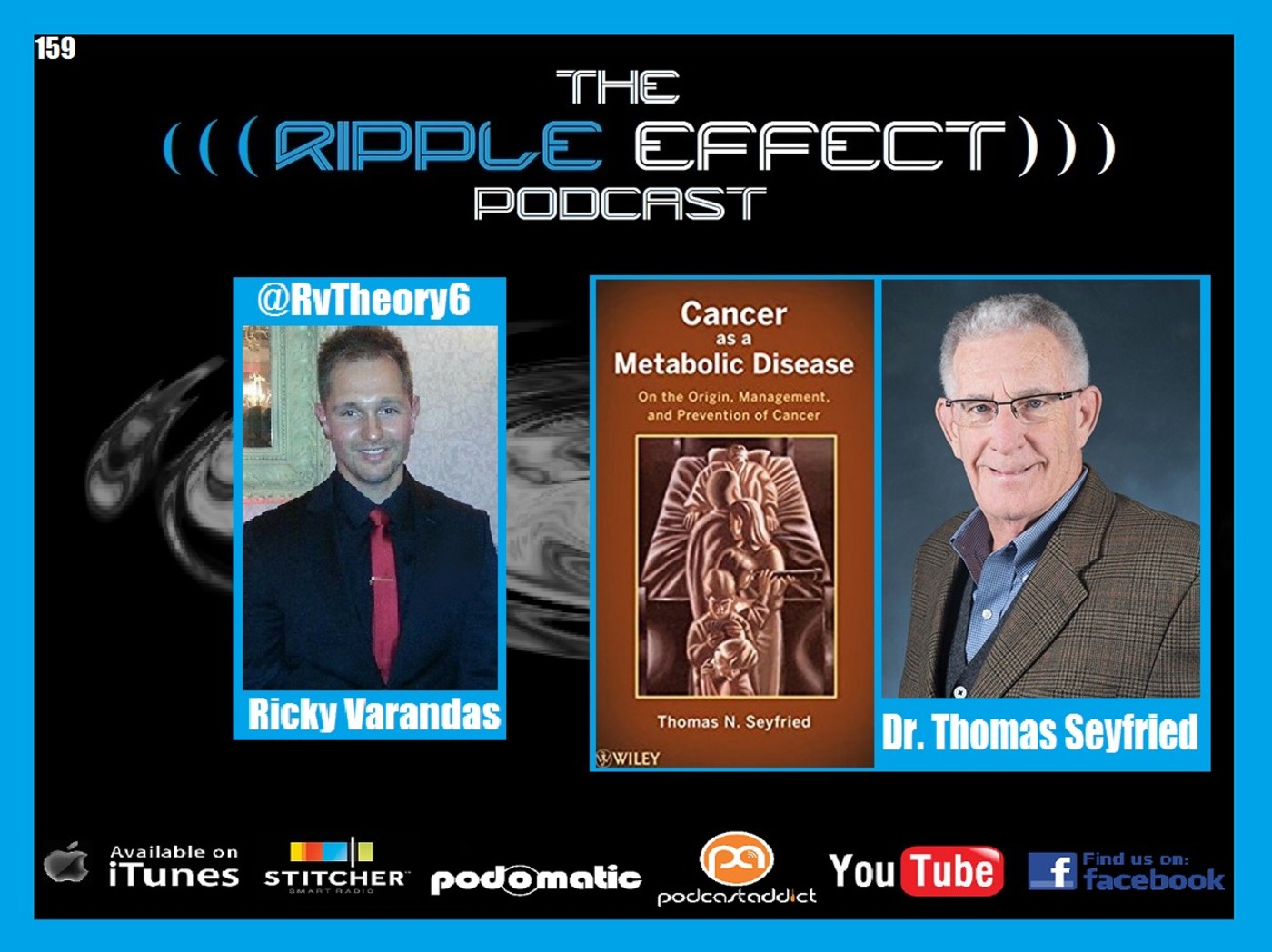 The Ripple Effect Podcast #159 (Dr. Thomas Seyfried | Keto & Cancer: Manage & Prevent Disease)