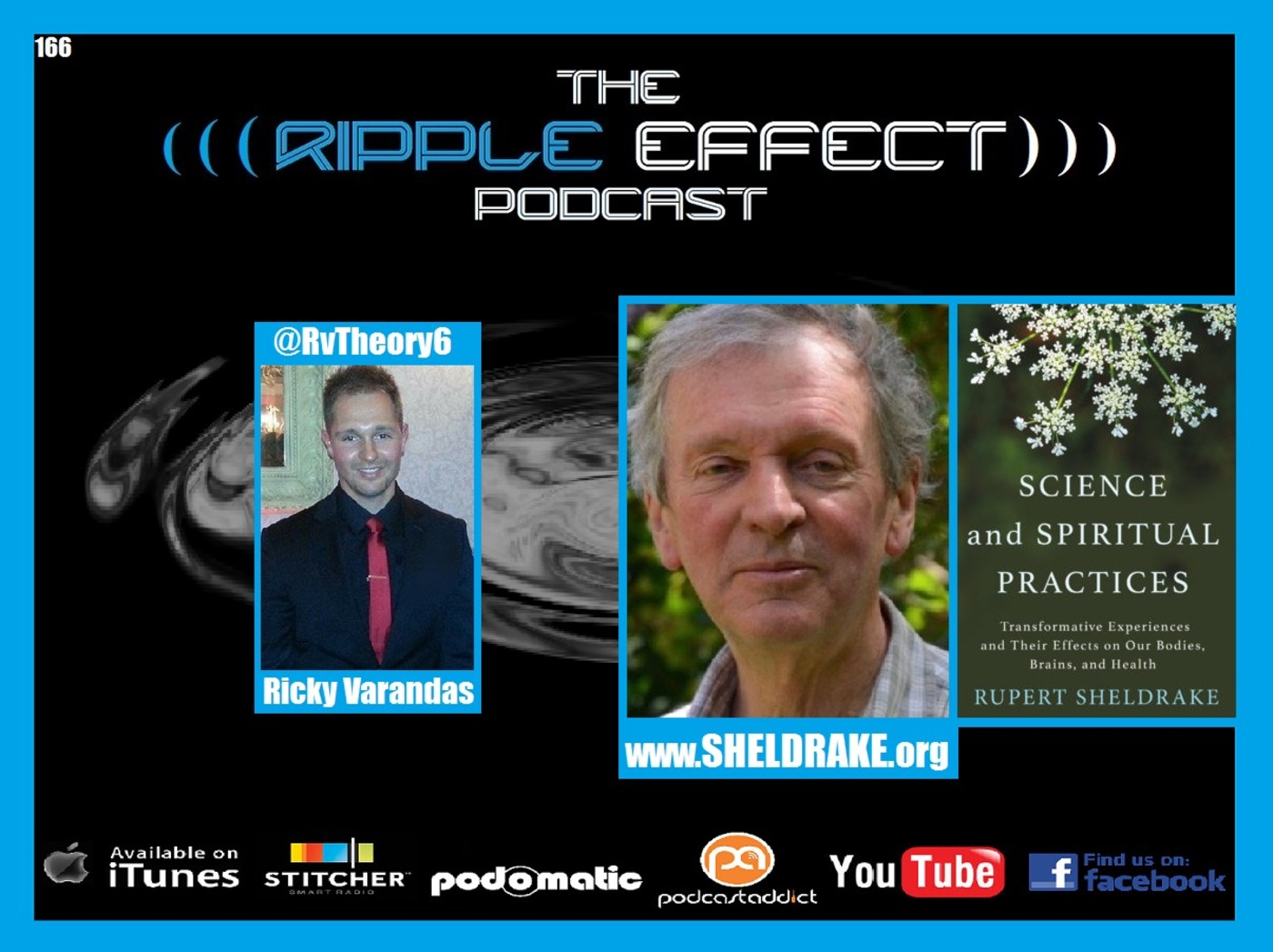 The Ripple Effect Podcast #166 (Rupert Sheldrake | Science and Spiritual Practices)