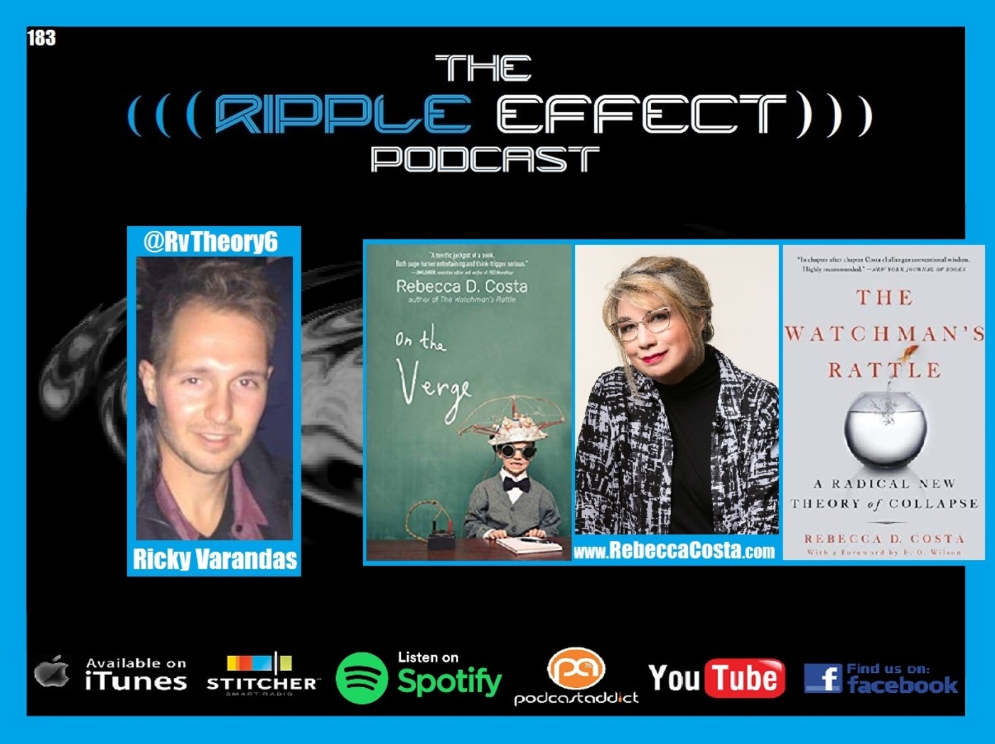 The Ripple Effect Podcast #183 (Rebecca D. Costa | Technology & Human Nature)