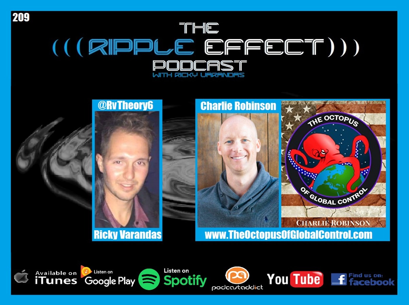The Ripple Effect Podcast #209 (Charlie Robinson | A Conversation About Everything)
