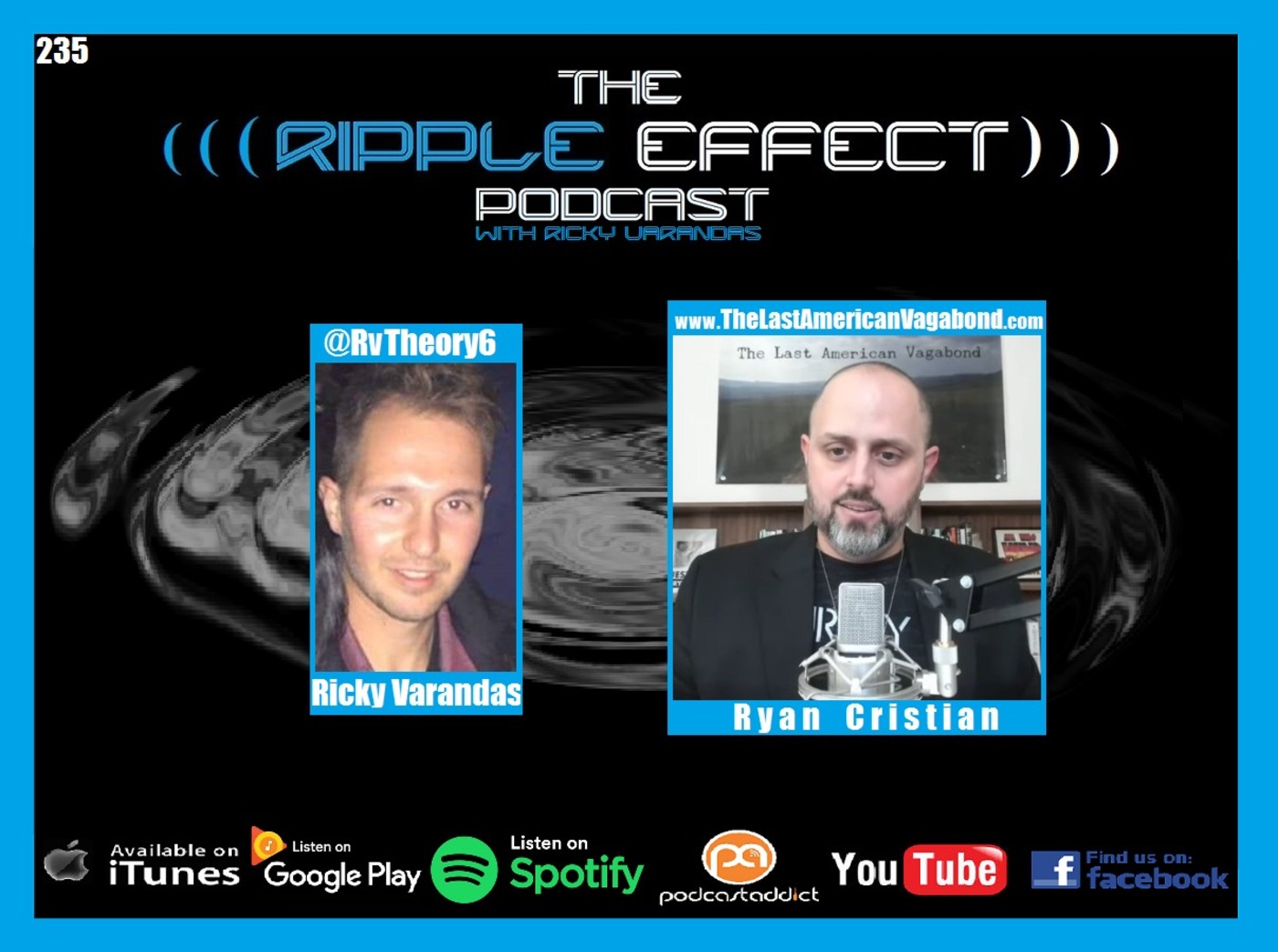 The Ripple Effect Podcast #235 (Ryan Cristián | The Last American Vagabond)