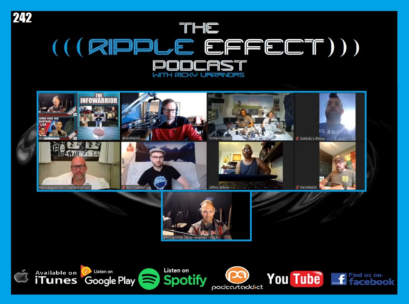 The Ripple Effect Podcast #242 (The Union of The Unwanted: Alt-Media Round-Table Hangout)