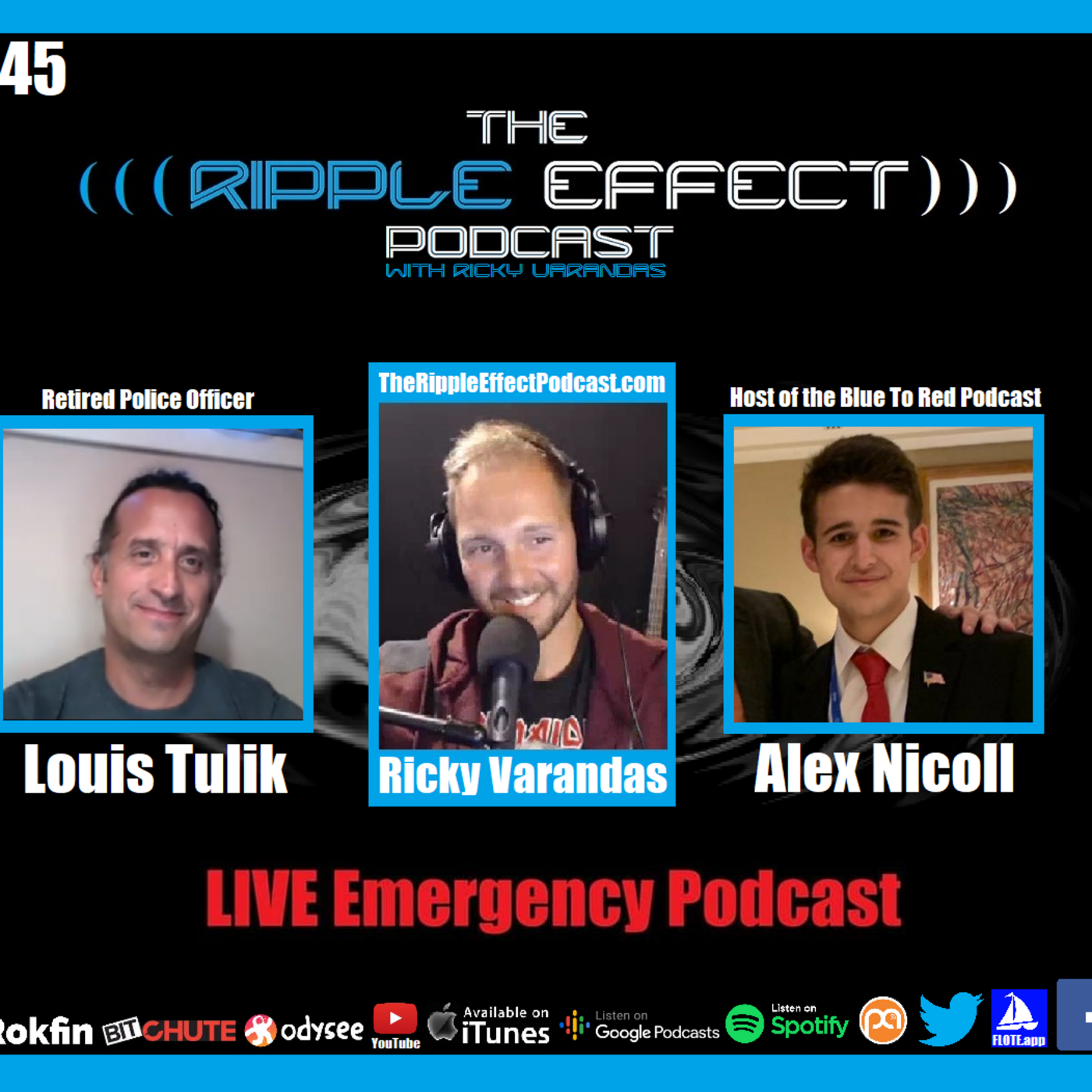 The Ripple Effect Podcast (LIVE Emergency Podcast To Discuss Mandatory Masks)