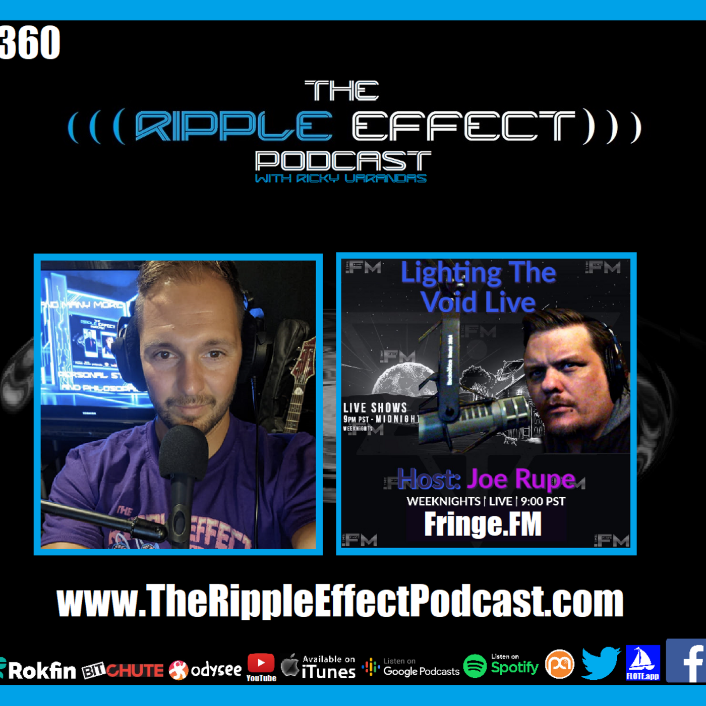 The Ripple Effect Podcast (Joe Rupe | The Occult, Philosophy, The Supernatural, Secret Societies, Magic & More)