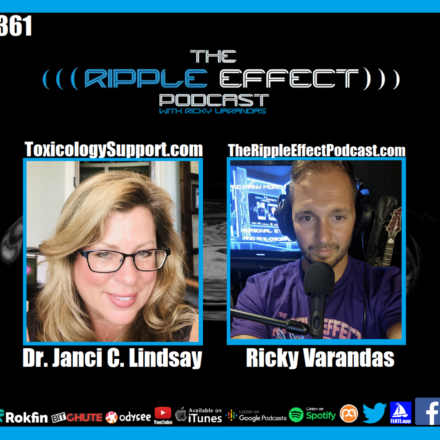The Ripple Effect Podcast (Dr. Janci C. Lindsay | The COVID Conspiracies Turning Into COVID Realities)