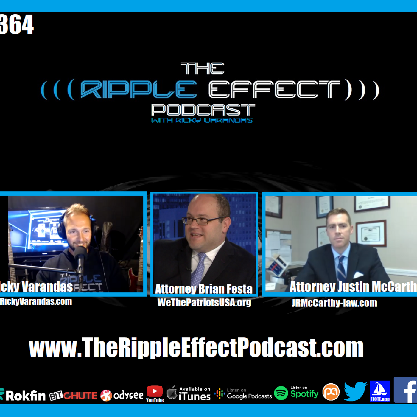 The Ripple Effect Podcast (Attorney Brian Festa & Attorney Justin McCarthy | Mandates, Masks & More)