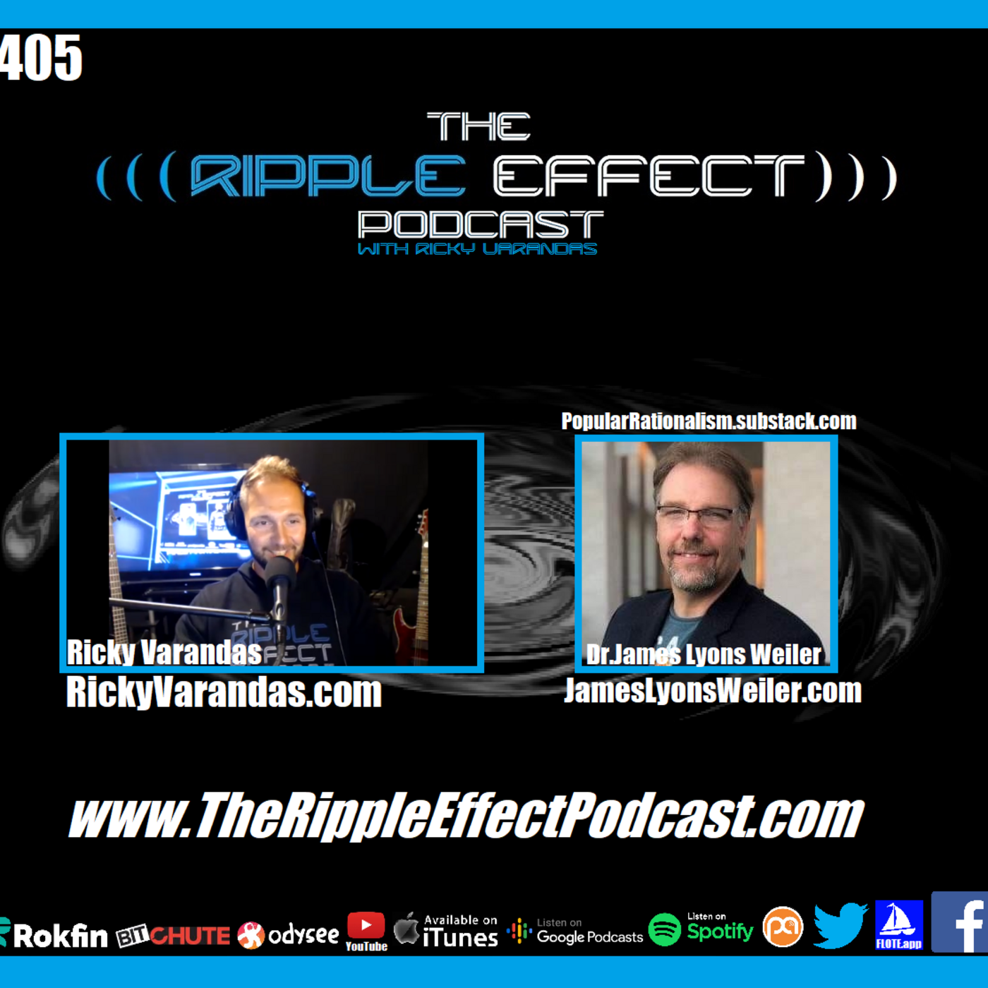 The Ripple Effect Podcast (Dr. James Lyons-Weiler | The News Cycles to Shock & Distract You)