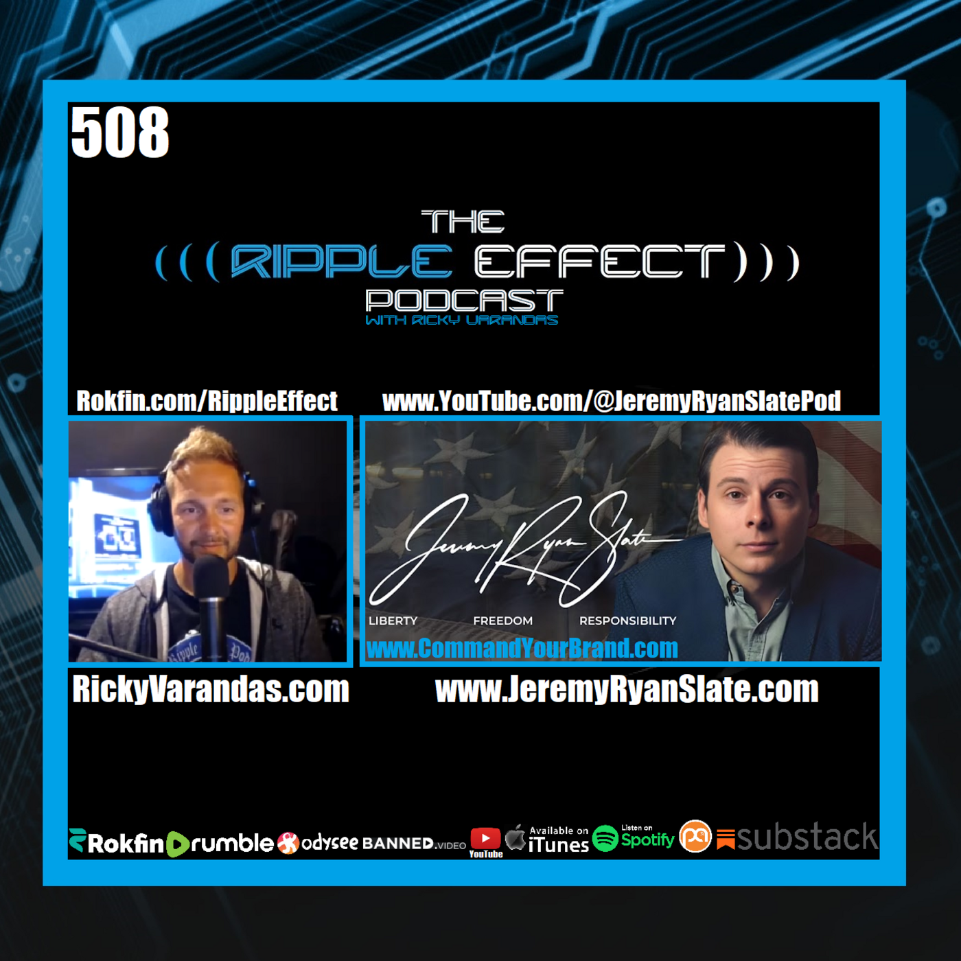 The Ripple Effect Podcast (Jeremy Ryan Slate | History Rhyming & Repeating)