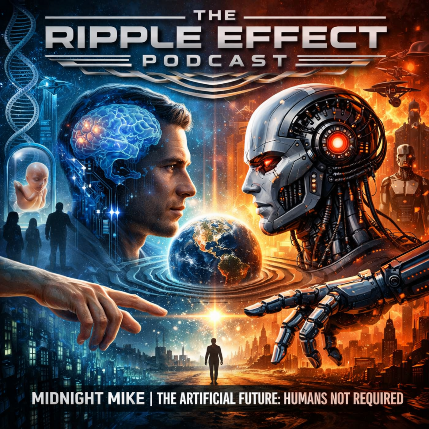 The Ripple Effect Podcast (Midnight Mike | The Artificial Future: Humans Not Required)