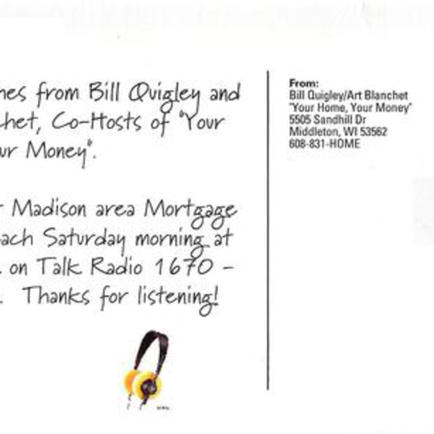 YOUR HOME-YOUR MONEY iPOD GIVEAWAY!