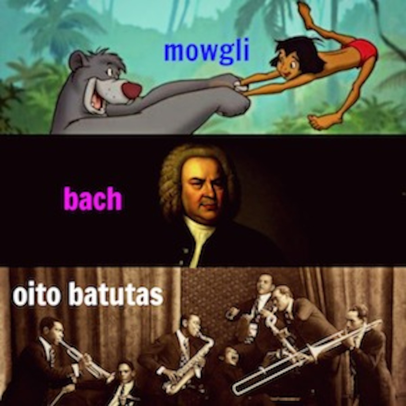 Set 74 - Mowgli. Bach. Toy piano. Purcell. Pixinguinha