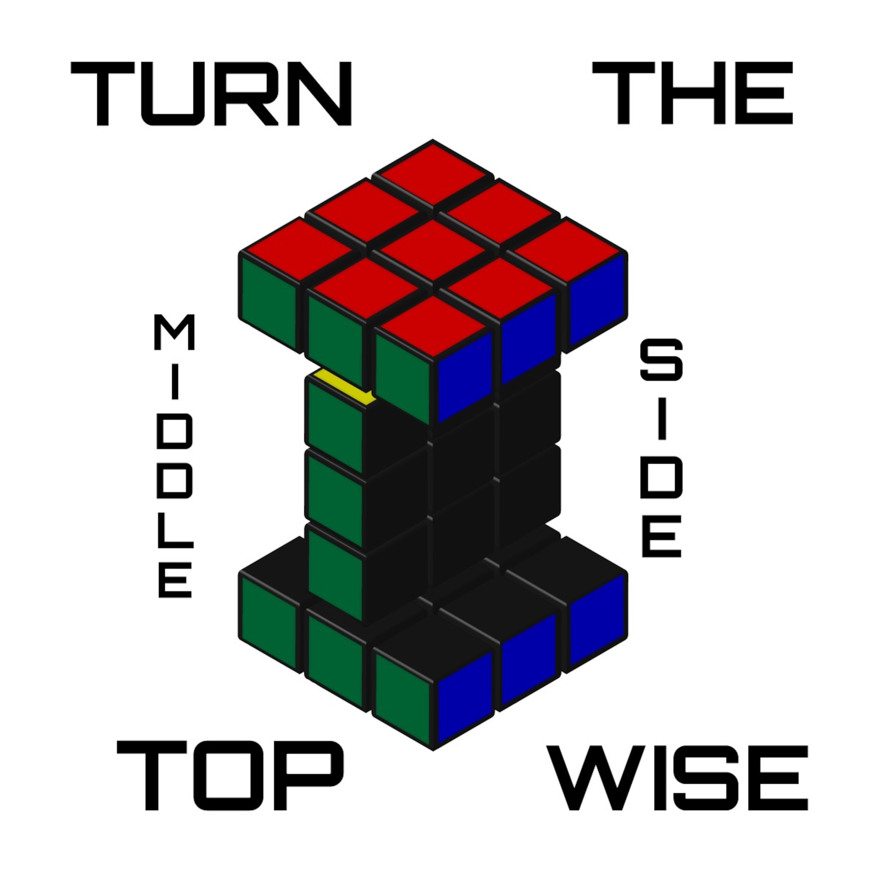 Turn the Middle-Side Top-Wise