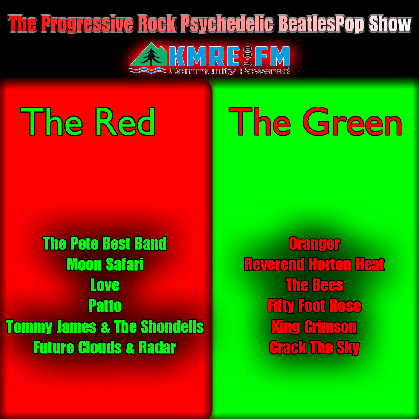 The Progressive Rock Psychedelic BeatlesPop Show!