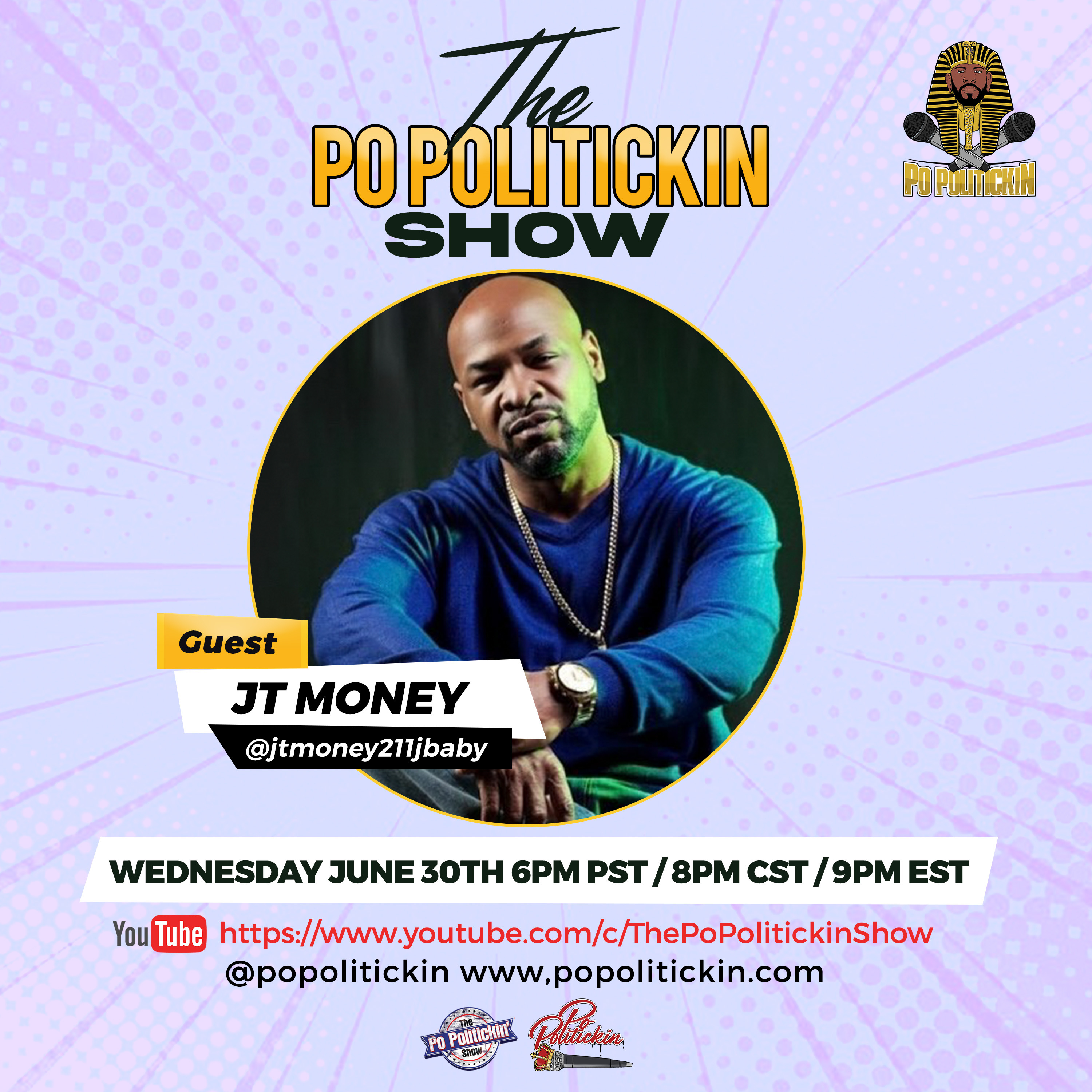 Black Podcasting - Episode 533: JT Money | PoPolitickin