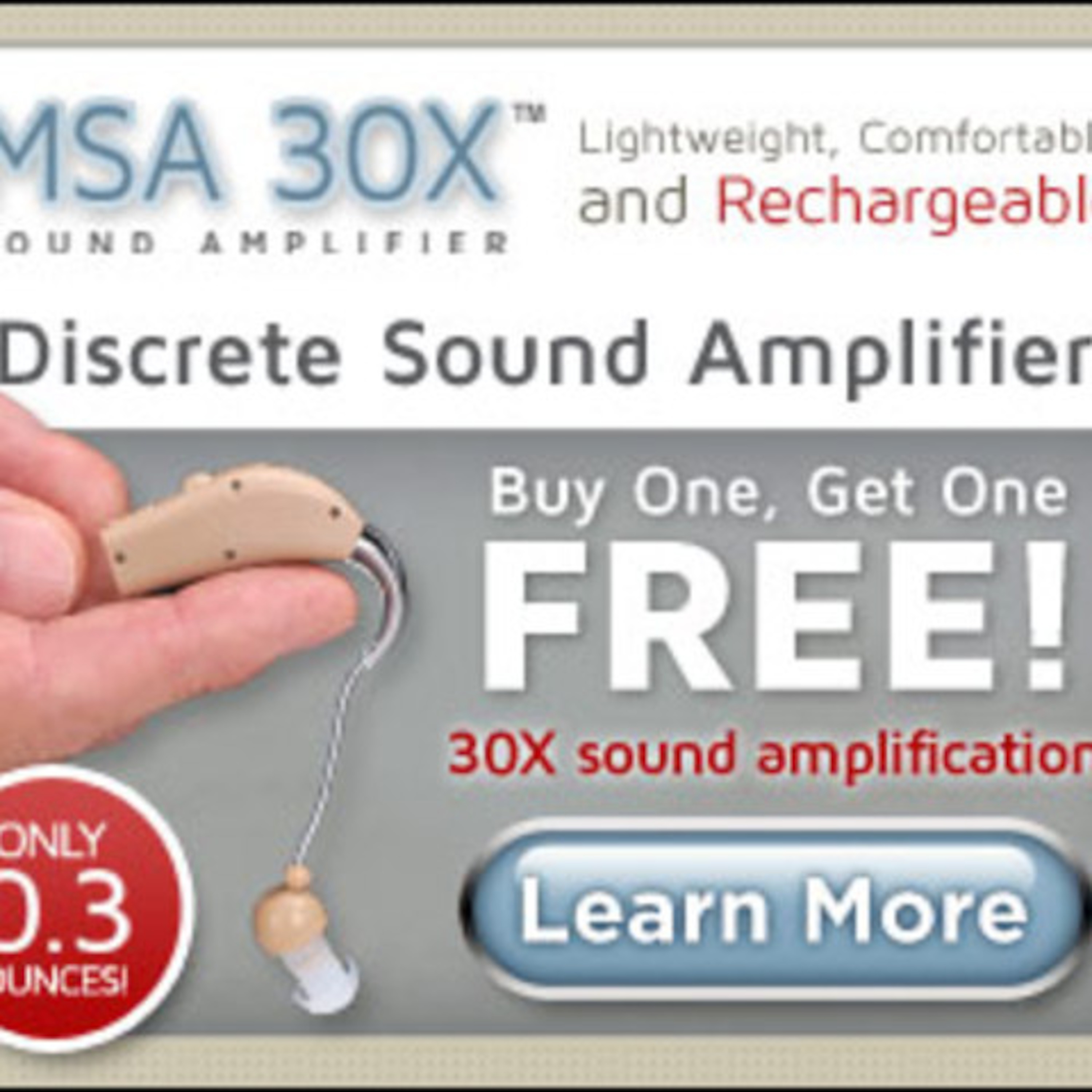 MSA 30X Portable Sound Amplifier podcast artwork