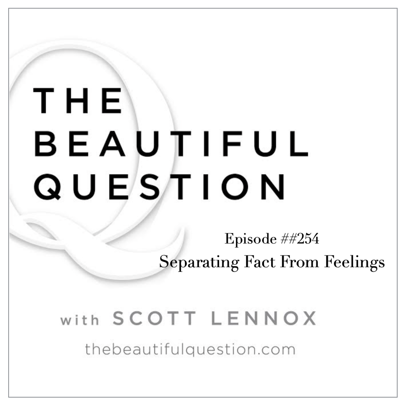 Episode 250: Ep. #254 Separating Fact From Feelings episode artwork