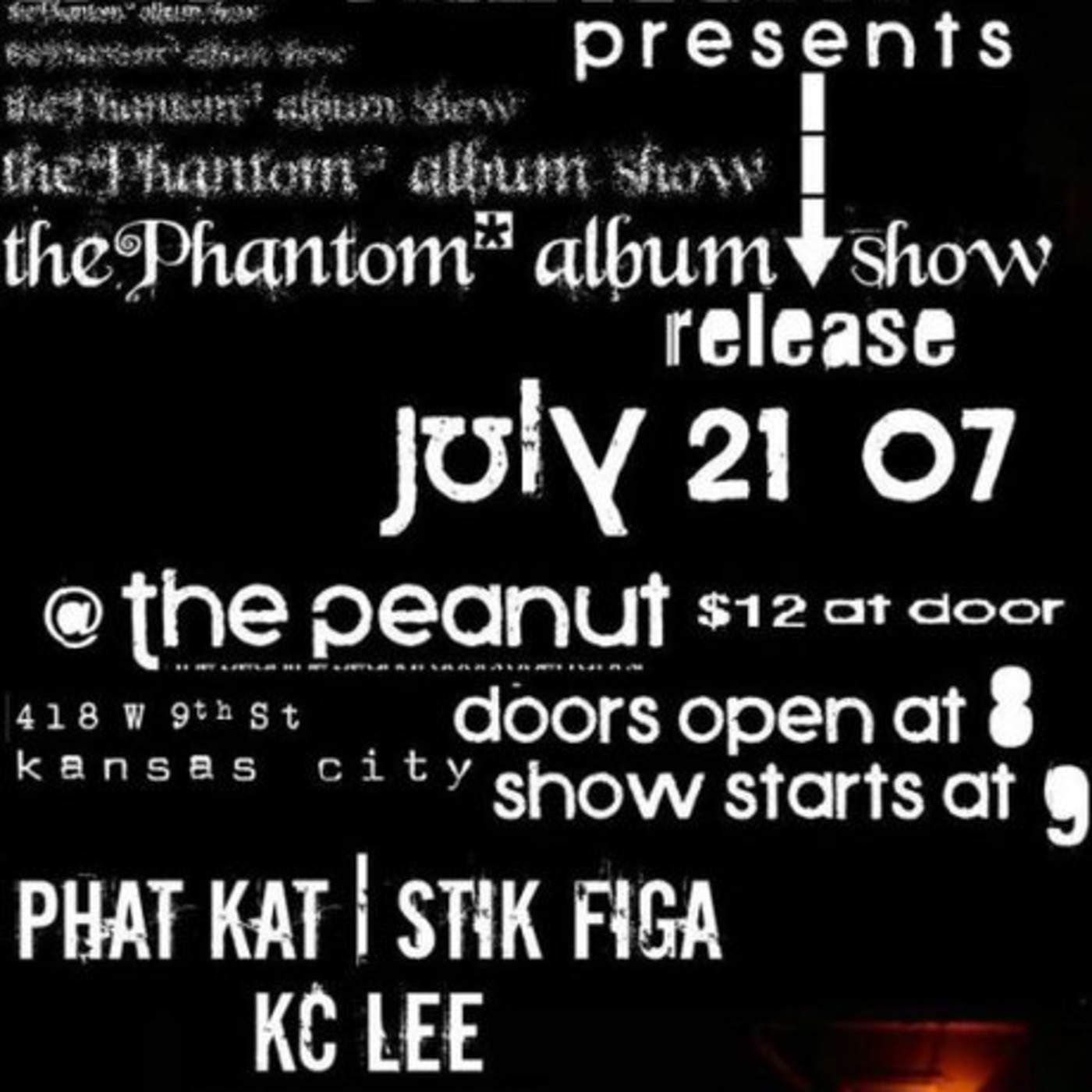 Phantom* Album Release Show Commercial