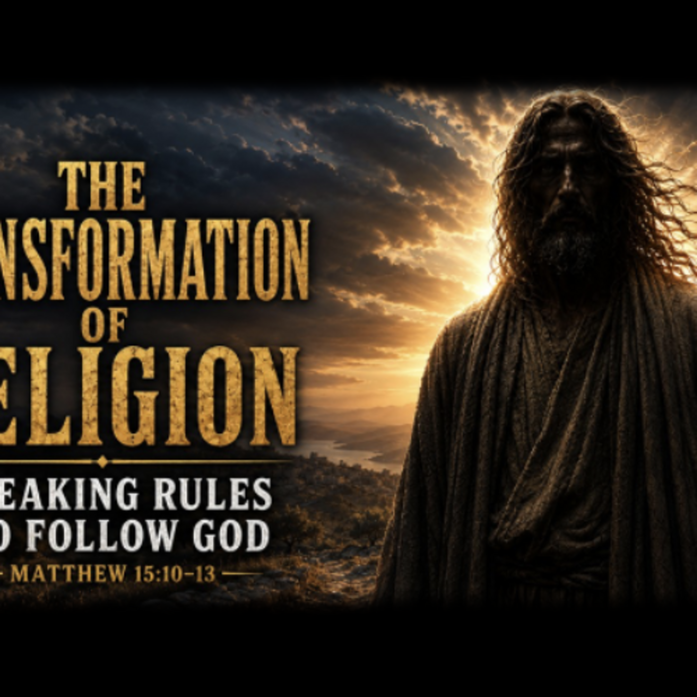 Episode 318: The Transformation of Religion: Breaking Rules to Follow God episode artwork