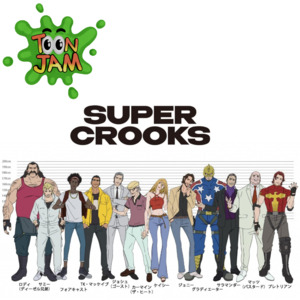 Super Crooks Anime Series Episodes 1-13 Dual Audio English/Japanese | eBay