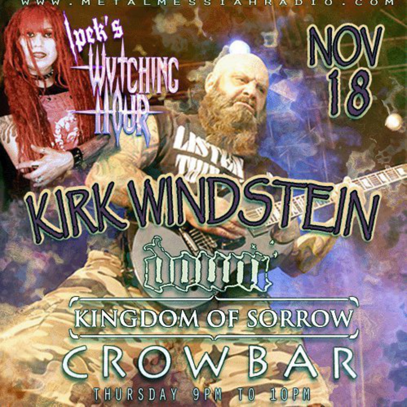 Ipek's Wytching Hour - Interview with Kirk Windstein (CROWBAR, DOWN, KINGDOM OF SORROW) episode artwork