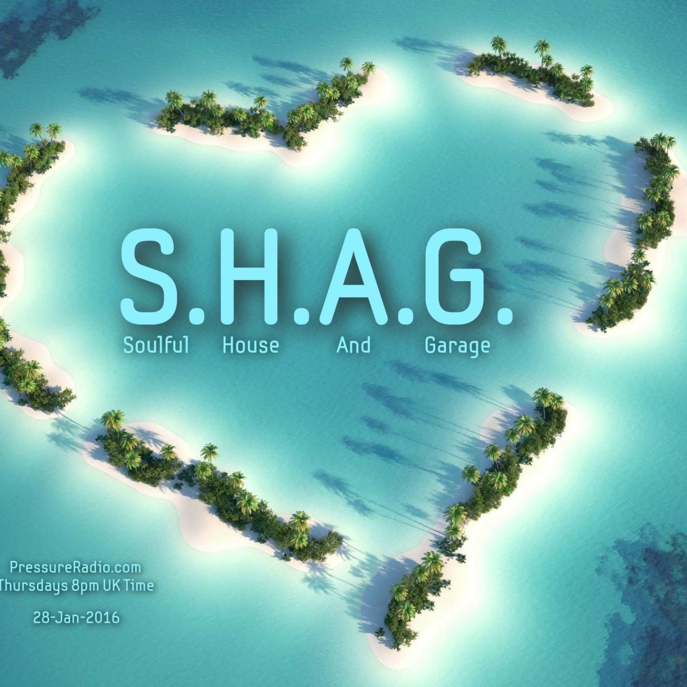 DJP\'s S.H.A.G. Soulful House And Garage live Radio show on http://PressureRadio.com