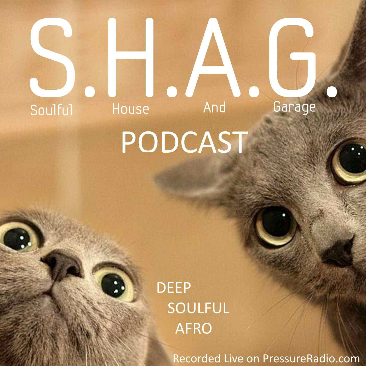 DJP\'s S.H.A.G. Soulful House And Garage live Radio show on http://PressureRadio.com