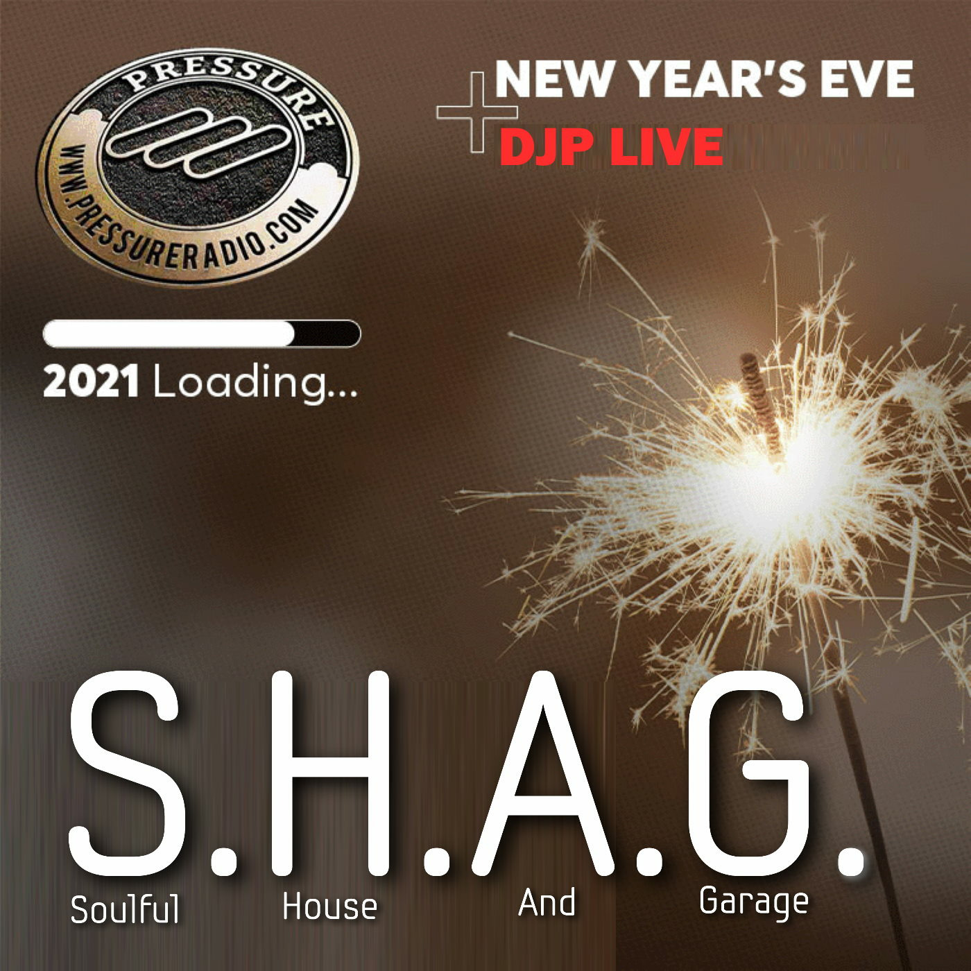 DJP\'s S.H.A.G. Soulful House And Garage live Radio show on http://PressureRadio.com