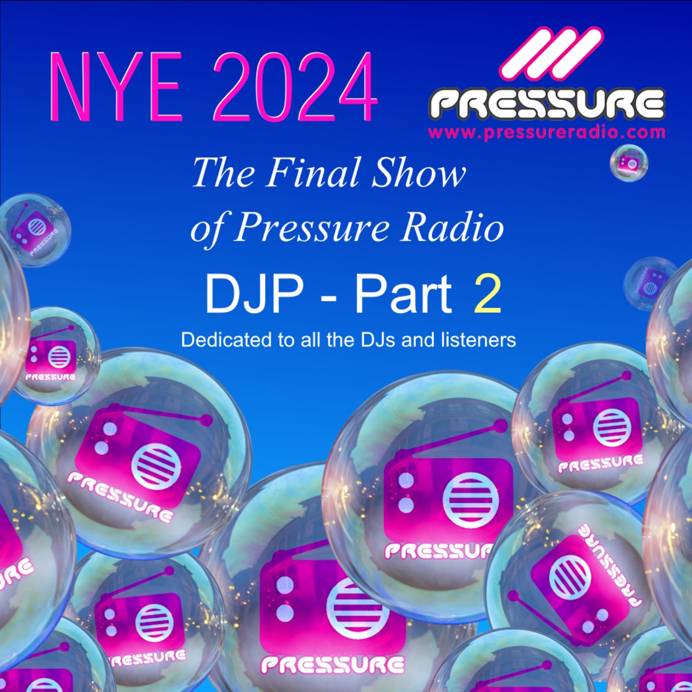 DJP\'s S.H.A.G. Soulful House And Garage live Radio show on http://PressureRadio.com