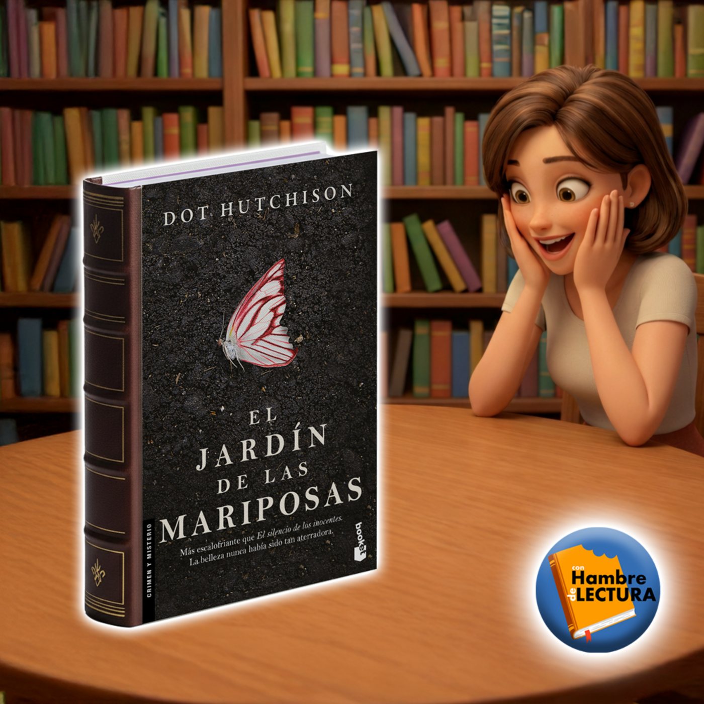 Portada de Con Hambre De Lectura