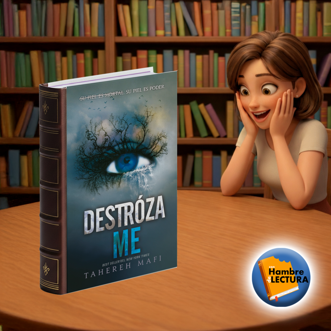 Portada de Con Hambre De Lectura