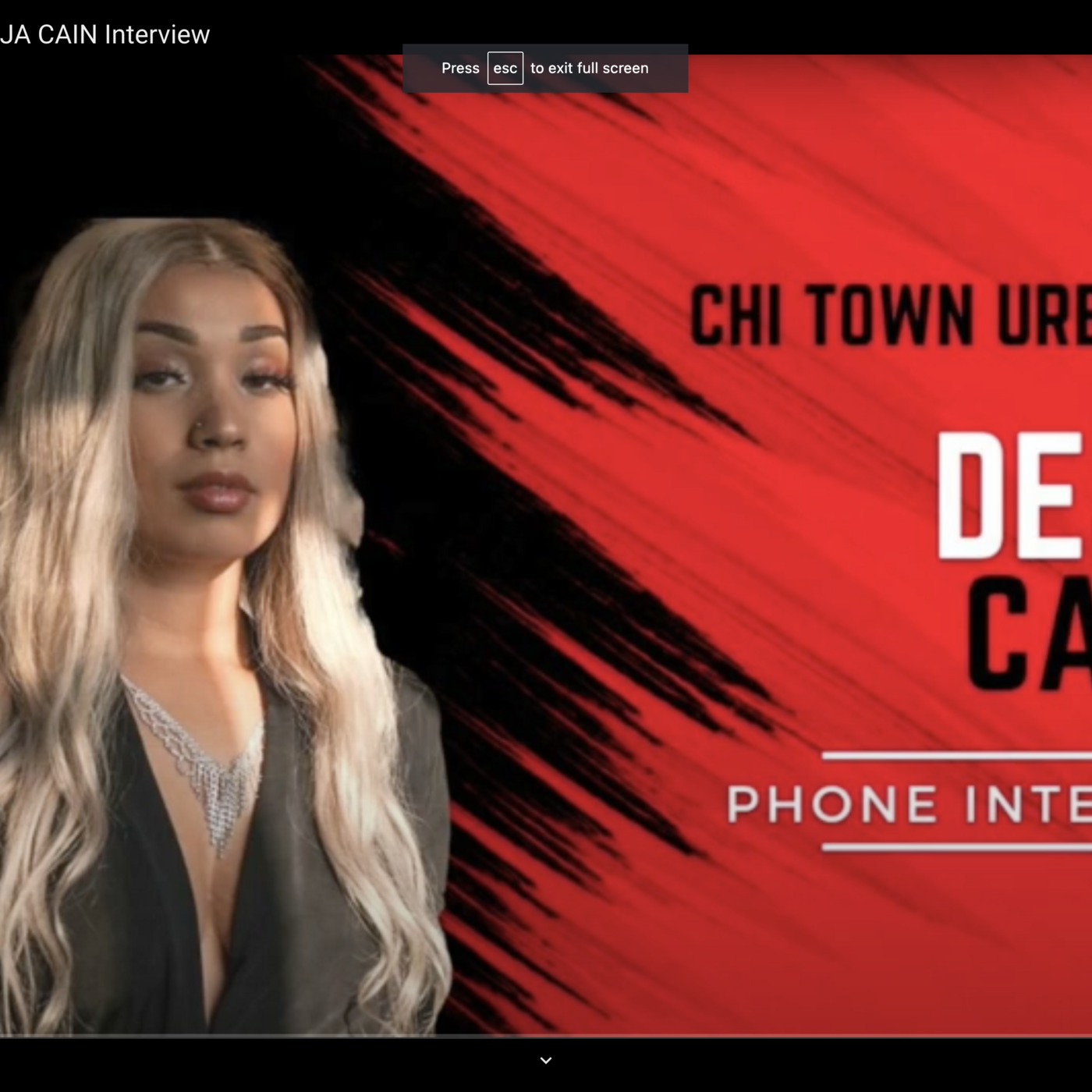 Episode 9: Deja Cain Interview episode artwork