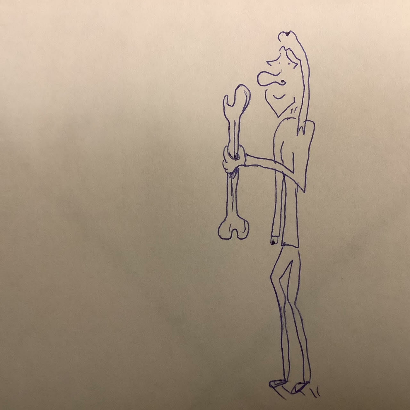 Spreading Out to Her Bones: Version 1