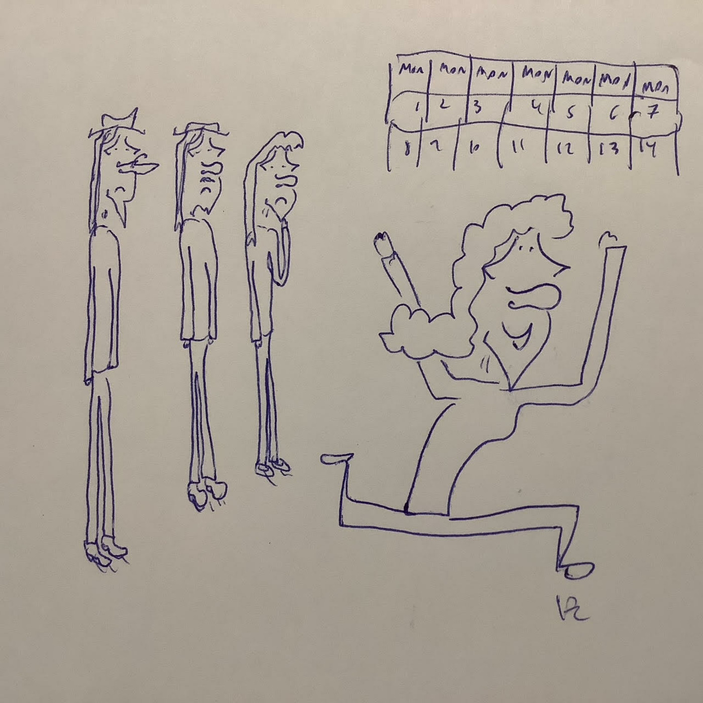 Episode 834: She's Stuck in Eternal Mondays episode artwork