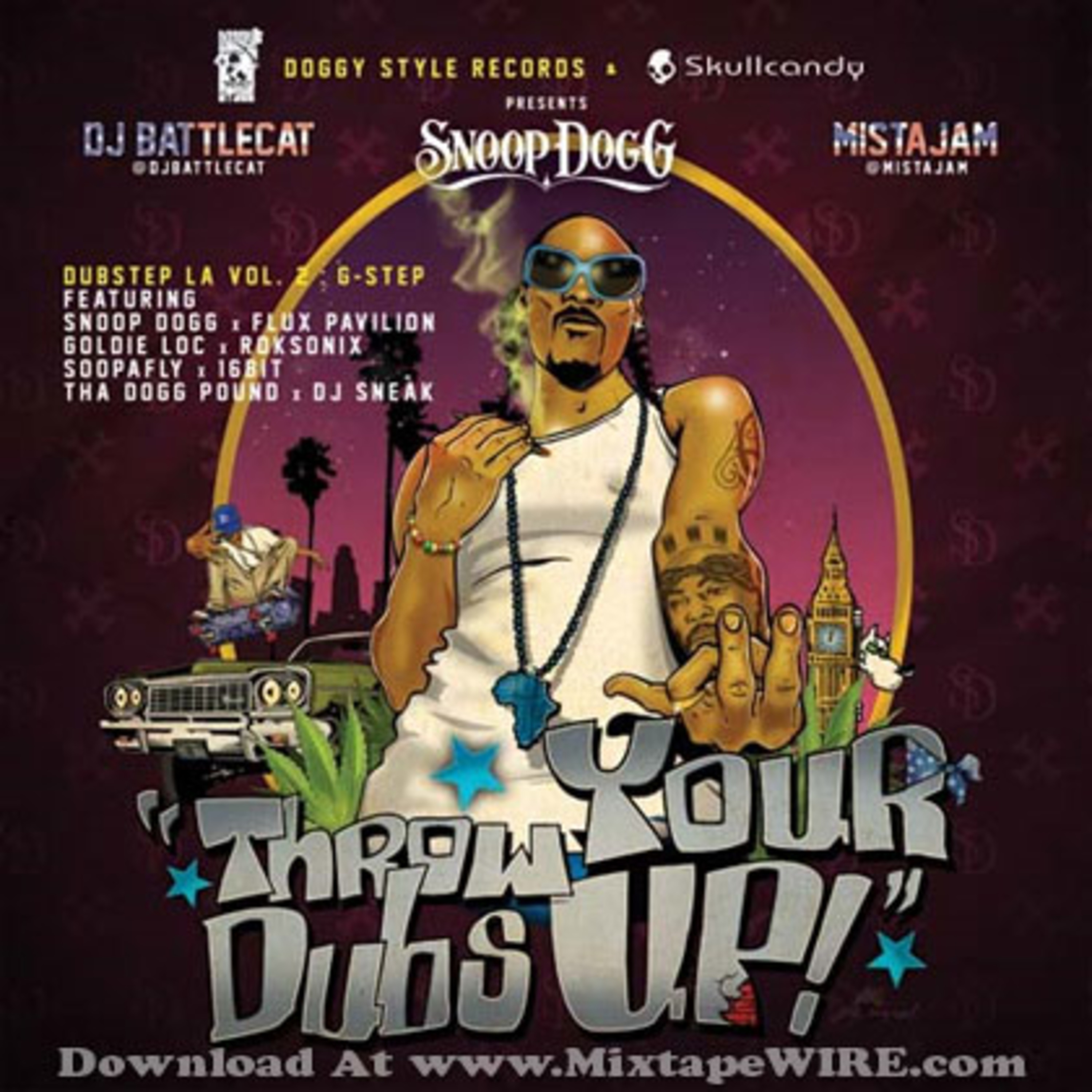 BCPOWDA AKA DJ BATTLECAT, SNOOP DOGG, AND THE UK's MISTAJAM PRESENTS: THROW YOUR DUBS UP! episode artwork