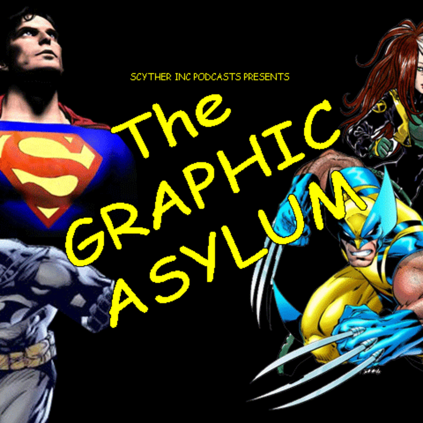 The Graphic Asylum podcast artwork
