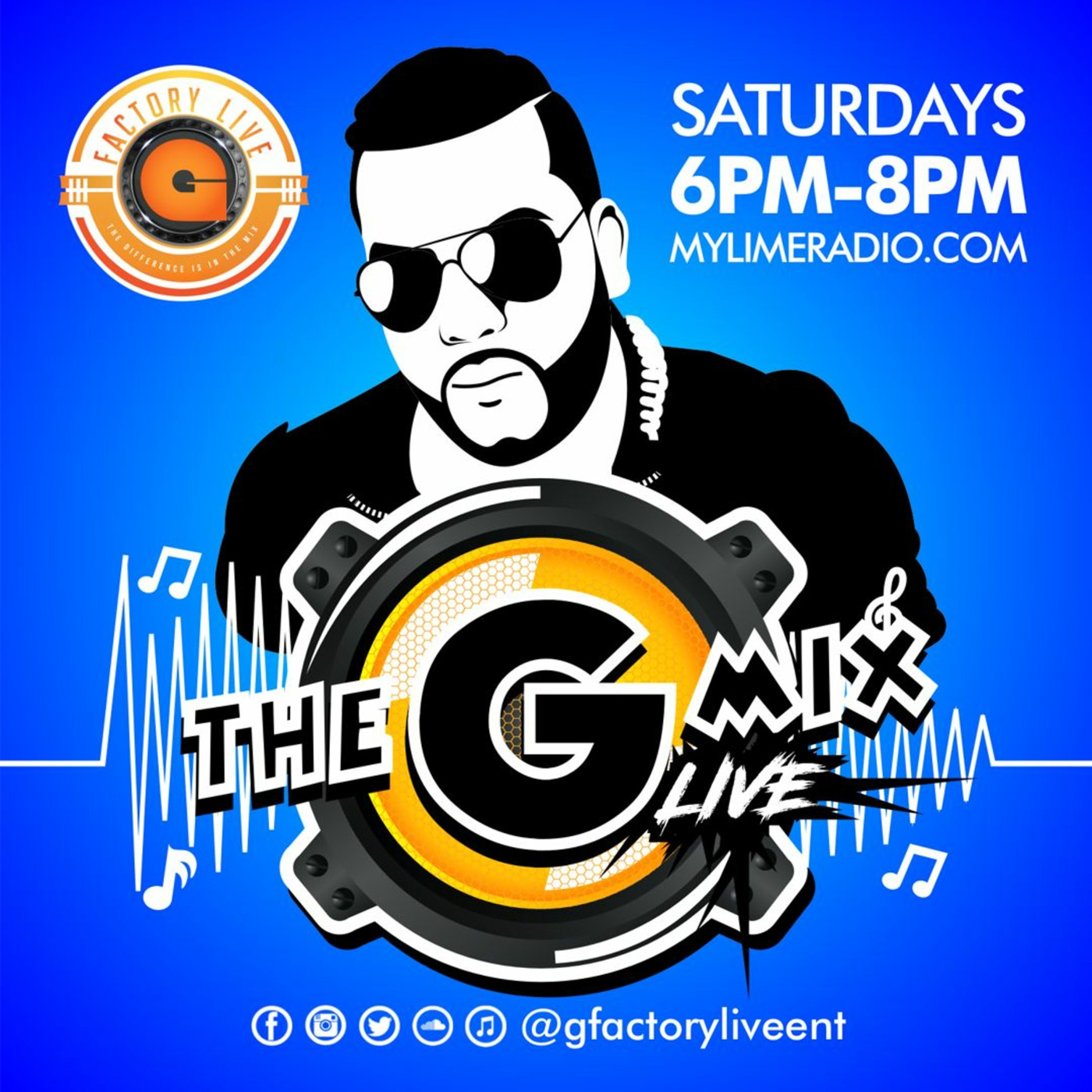 The GMix Live EP3 With GfactoryLive on MyLimeradio.com episode artwork