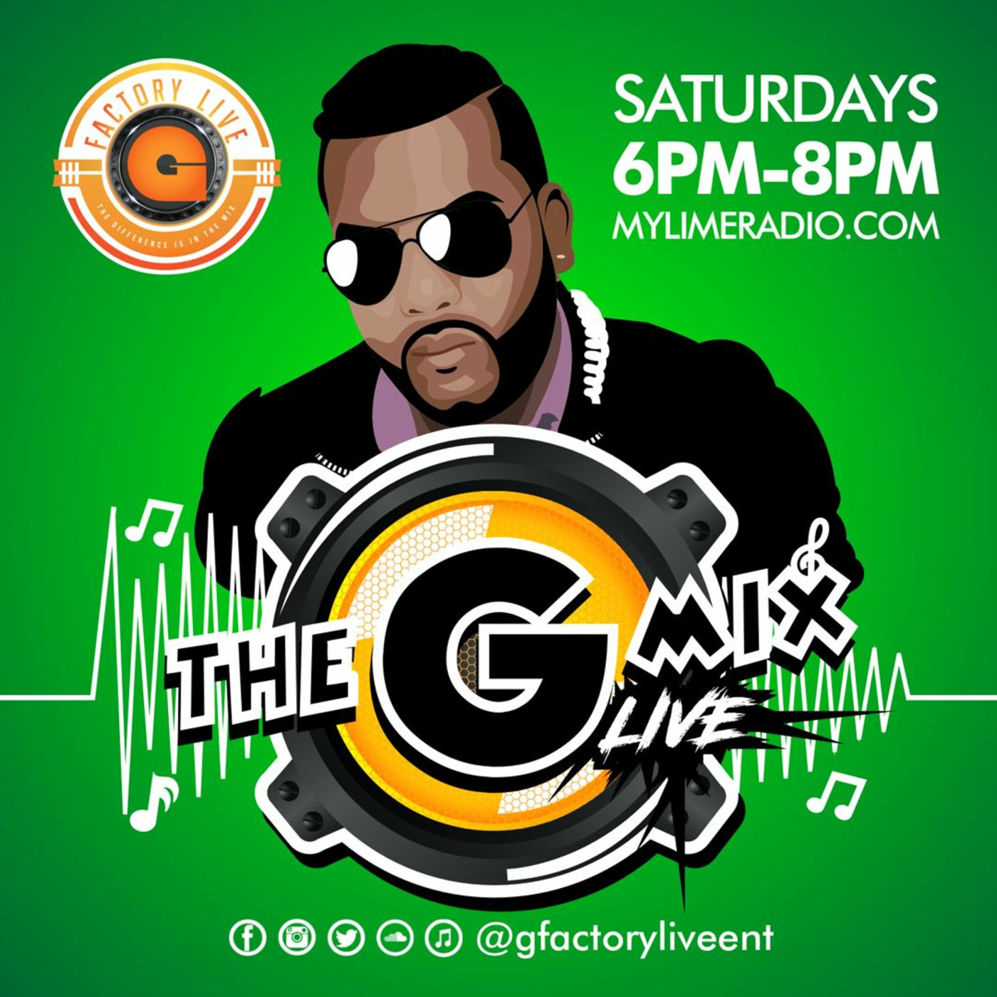 The GMix Live EP4 With GfactoryLive on MyLimeradio.com episode artwork