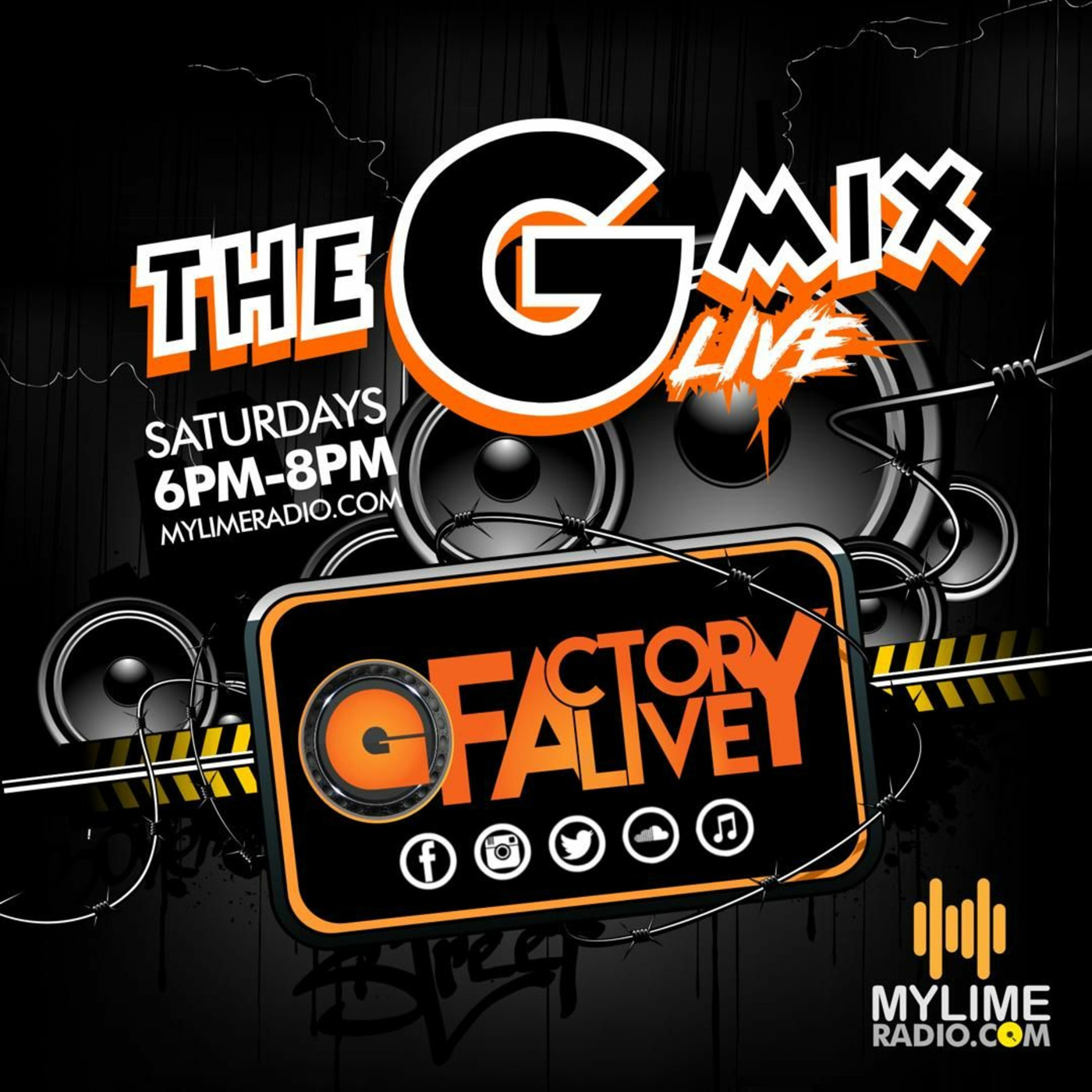 The GMix Live EP5 SOCA EDITION With GfactoryLive on MyLimeradio.com episode artwork