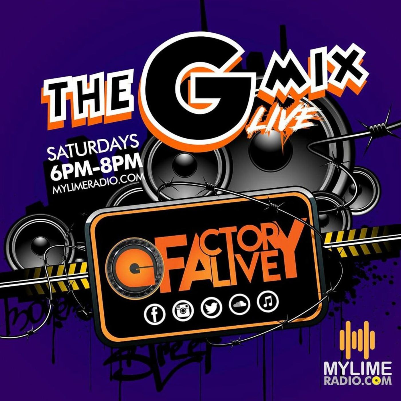 The GMix Live EP6 SOCA EDITION With GfactoryLive on MyLimeradio.com episode artwork